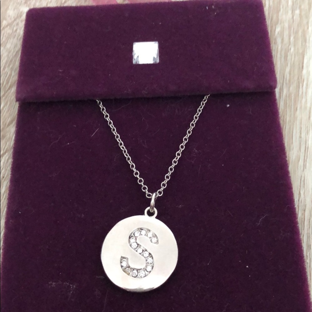 Crystal S necklace